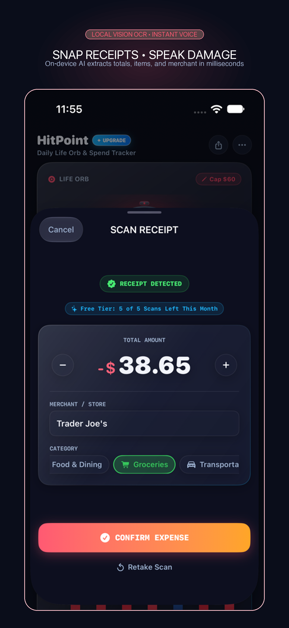 Vision OCR & Voice Screenshot