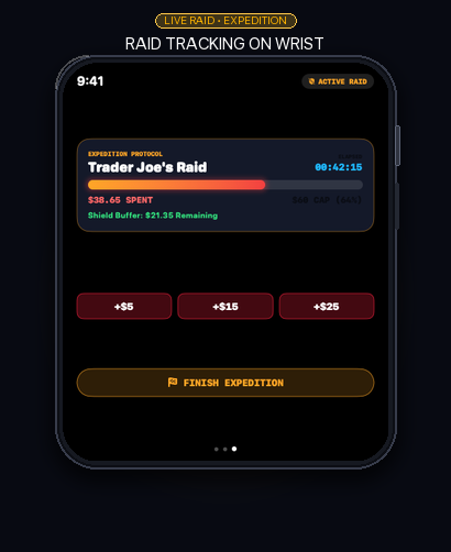 Apple Watch Live Expedition Raid